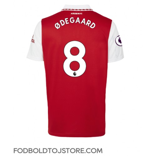 Arsenal Martin Odegaard #8 Hjemmebanetrøje 2022-23 Kortærmet